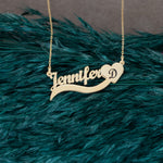 925 Sterling Silver Heart Name Necklace ,