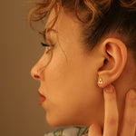 925 Sterling Silver Triangle Earrings