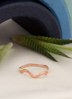 925 Sterling Silver Slalom Ring