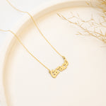 925 Sterling Silver Vavy Name Necklace