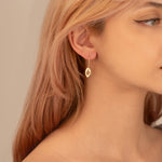 925 Sterling Silver Snake Dangle & Drop Earrings