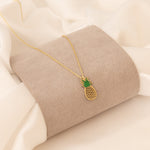 925 Sterling Silver Pineapple Necklace