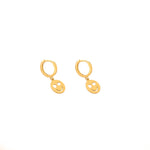 925 Sterling Silver Heart Eyes Earrings
