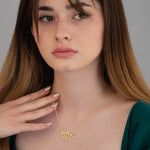925 Sterling Silver Lotus Flower Necklace