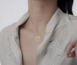 925 Sterling Silver Solar Plexus Chakra Necklace