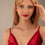 925 Sterling Silver Couple Love Necklace