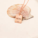 925 Sterling Silver Personalized Custom Name Heart Rectangle Bar Necklace