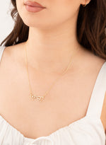 925 Sterling Silver Elvish Tengwar Name Necklace