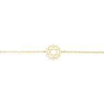 925 Sterling Silver Heart Chakra Bracelet