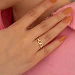 925 Sterling Silver Heterosexual Couple Ring