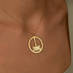 925 Sterling Silver Personalized Thor Viking Hammer Norse Pendant