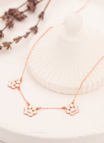 925 Sterling Silver Paw Neckalce