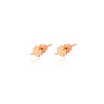 925 Sterling Silver 4 Leaf Clover Studs