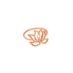 925 Sterling Silver Birth Flower Ring 574