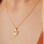 925 Sterling Silver Khanda Necklace