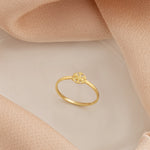 925 Sterling Silver Snowflake Ring