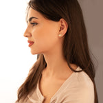925 Sterling Silver Shark Earrings