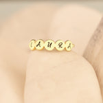 925 Sterling Silver Personalized Name Ring