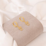 925 Sterling Silver Angel Earrings