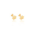 925 Sterling Silver Paw Name Earrings