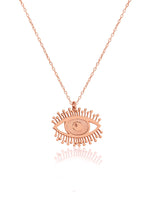 925 Sterling Silver Eye Necklace