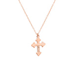 925 Sterling Silver Cross Name Necklace,