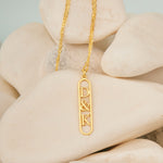 925 Sterling Silver Personalized Two Letter Necklace