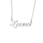 925 Sterling Silver Name Necklace 303