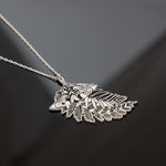 925 Sterling Silver Ellie'S Tattoo Necklace