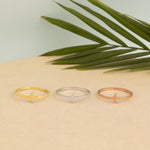 925 Sterling Silver Tiny Bird Ring