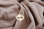 925 Sterling Silver Evil Eye Necklace