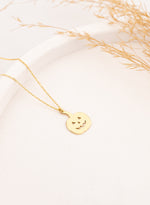 925 Sterling Silver Pumpkin Necklace