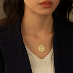 925 Sterling Silver Evil Eye Duasi Necklace