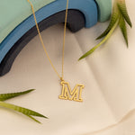 925 Sterling Silver Custom Initial Necklace