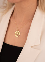 925 Sterling Silver Boş Hayat Ağacı