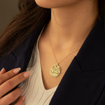 925 Sterling Silver Evil Eye Duasi Necklace