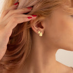 925 Sterling Silver Leaf Studs