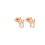 925 Sterling Silver Angel Studs 447