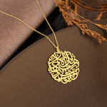 925 Sterling Silver Evil Eye Duasi Necklace