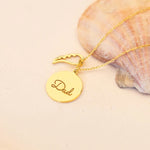 925 Sterling Silver Personalized Custom Name Heart Necklace