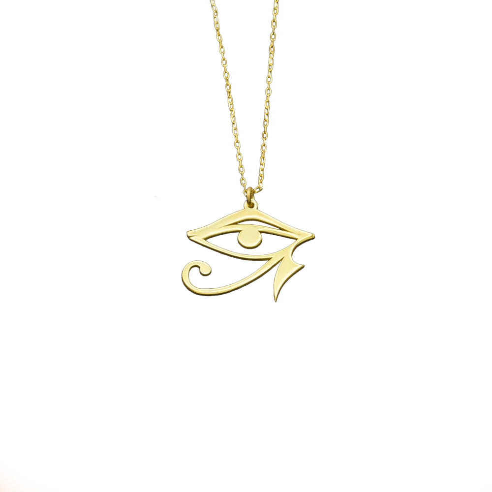 925 Sterling Silver The Eye Of Ra Necklace