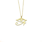 925 Sterling Silver The Eye Of Ra Necklace