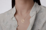 925 Sterling Silver Sacral Chakra Necklace