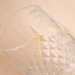 925 Sterling Silver Syringe Necklace