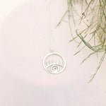 925 Sterling Silver Göz Necklace