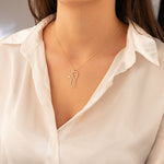 925 Sterling Silver Stethoscope Name Necklace