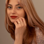 925 Sterling Silver Kuzey Stari Crystal Pave Ring