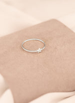 925 Sterling Silver Tiny Star Ring