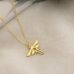 925 Sterling Silver Firefly Necklace