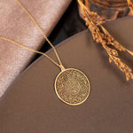 925 Sterling Silver Evil Eye Duası Round Circle